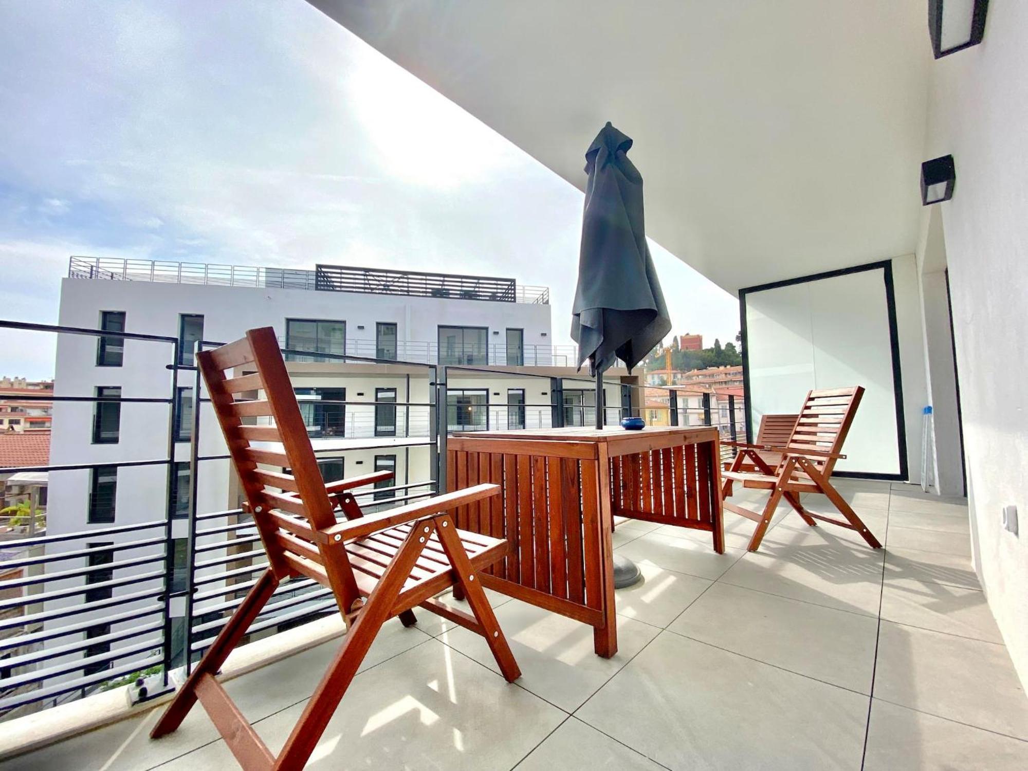 Apartamento 'Cap Riviera' Proche Gare Et Centre Menton Exterior foto